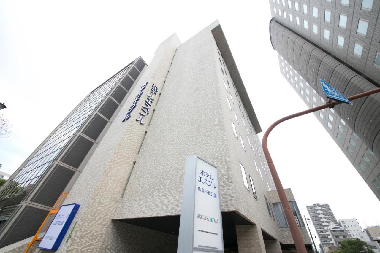 Hotel S-Plus Hiroshima Peace Park Exterior foto